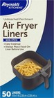 Reynolds Kitchens Air Fryer Liners  50 Count  pack Of 2  50