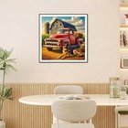 Fall Truck Diamond Painting Kit For Adults  5d Dog Diamond Art Beginners - Diy F