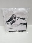 Zenuta Ski Gloves Xl Black Polyester Insulation Men Winter Sports Activewear
