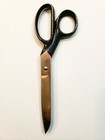 Vintage Sewing Scissors 7  Dressmaker s  Shears Lot Of 2  Black Handle Scissors