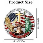 Us Veteran 250th Anniversary Commemorative Coin 250 Years Of Freedom Collectible