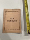 1934 Sex Conduct Booklet Sexual Adolescent Training Howitt Publishing Co