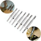 7pcs Self Centering Drill Bit Set For Hinges  Wood Window Door Diy Tool Kit