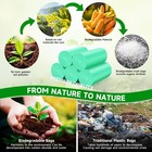 2 6 Gallon Small Biodegradable 1 Count  pack Of 100   Gallon Green 100