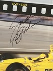 Rare Sarah Fisher Signed 1999 Indy Racing Northern Light Series Poster Penzoil