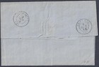 Greece 1871 Forty L Salmon Color On Greenish Paper W figure 40 On Back Sc 37 Tie