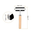 3 5 Inch Rubber Roller Brayer Tools For Craft Printing Printmaking  Black