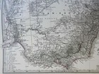 East Australia Queensland Victoria New South Wales 1874 Petermann Detailed Map