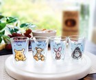 Disney Winnie The Pooh Character Portraits 2-ounce Mini Shot Glasses   Set Of 4