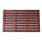 32 X 18 Inch Teak Shower Mat For Bathroom wood Bathroom Mat