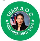Alexandria Ocasio-cortez  aoc  Buttons - Set Of 6 Pins - 2 25 Inches