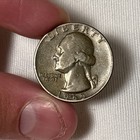 1965 No Mint Mark    silver Smudge     Rare Error Coin