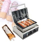 Kolice Commercial Waffle Machine Waffle Iron Sticks Maker-strange Shape 4 Sticks