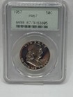 1957 Franklin Half Dollar Coin Pcgs Pr67 Silver Proof