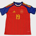 Lamine Yamal Signed Spain  19 Football Jersey Beckett Bas Coa Authenticated