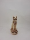 Ancient Egyptian Bastet Cat Protective Goddess Statue Stone Sculpture