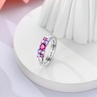 Laza 925 Sterling Silver Endless Love  Finger Ring Pink Aaa Cz For Women Jewelry