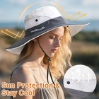 Ponytail Hats For Women Sun Hat Upf50  Uv Protection One Size Darkgray Classic