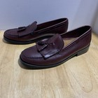 Vintage Men   sg h Bass   Co Weejuns Sz 9 5m Burgundy Marietta Ii Dress Shoes 