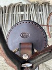Circle L Handmade Leather Stitched Headstall Breast Collar-dark Oil One Ear