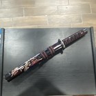 Japanese-style Samurai Katana  Stainless Steel Blade  Full Tang  Black red