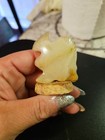 Vintage Carved Real Stone Fish