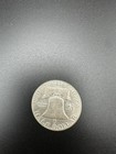 1963-d Franklin Half Dollar 90  Silver Us Coin Denver Mint