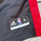 Miami Heat Basketball Jersey Dwayne Wade 3 Adidas Tag Size Xl Black