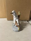Vintage Unicorn Figurine Ceramic White Magical Fantasy Mythical Creature 6  Tall