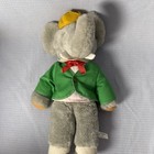 Vtg 1977 Eden King Babar 16  Plush Elephant Doll Stuffed Animal Toy Figure