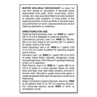 Big D Industries 1618 1 Gal  Water-soluble Deodorant - Lemon Scent  4 ct  New