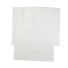 White Cake Boards Set Of 5 Sturdy Corrugate Grease Proof 14x19 Inch Desserts New