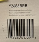 Moen Y2686brb Banbury Towel Ring In Mediterranean Bronze Finish