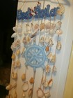 Sea Shell Art Wall Hanging Fishnet  Nautical Fishing Boat Beach Best Sailor