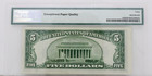  5 1934b Silver Certificate Note Fr 1652 La Block Pmg 40 Ebq Extremely Fine