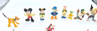 Vintage Disneykins Lot Of 23 Marx Play Set Disney Figures Donald Daisy Peter Pan
