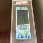 Jerry Rice Signed Blue 1995 Super Bowl Xxix Full Ticket Psa Authentic Auto
