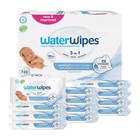 Sensitive  Newborn   Baby Wipes  3-in-1 Cleans  Cares  Protects  99 9  Water    