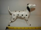 Large Vintage Ceramic Dalmatian Dog Statue 8  Long