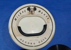 Vintage  Mickey Mouse Record Case W 13 45rpm Records 