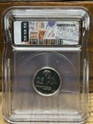1992 Zambia 25 Ngwee Crowned Hornbill Bird Coin Icg Genuine