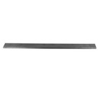 Cutting Edge Bucket Hardened Carbon Steel Unpainted Silver For Skid Steer Loader