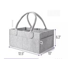 Mr  Pen- Baby Diaper Caddy Organizer  Car Caddy  Portable Organizer For Gray New