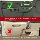 Driver Left Door Panel Handle Armrest Repair For 10-14 Chevy Gmc Tahoe Silverado