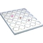 25 Gem Jar Jewelry Tray Insert   Display Case 7 3 4 