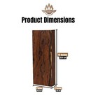 Exotic Hardwood Ironwood Lumber Turning Blanks - 10 X 4 X 1 5 Inches - Pack Of 1
