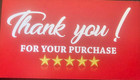 For Ebay Seller Thank You Cards Your Purchase Order Notes Sets 100