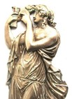 Nice Furniture Decoration In Gilded Bronze Napoleon Iii Or Empire  Antique Woman