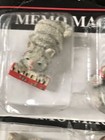 Vintage Lot Of 4 Ehi Meow Magnets Cat Kitty
