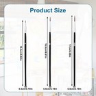 30pcs Detail Paint Brushes  Fine Tip Paint Brush With 3 Sizes  0 00 000 Mini 